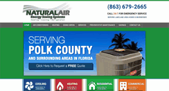 Desktop Screenshot of naturalairenergy.com